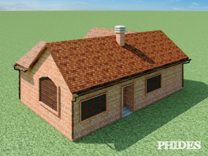 low poly house 1 Modelo 3D