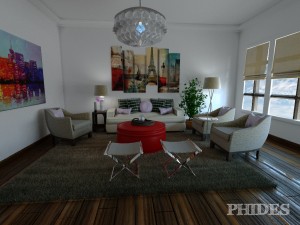 living room 3 3D Модель