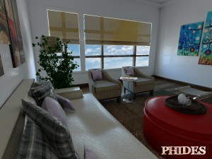 living room 3 3D Модель