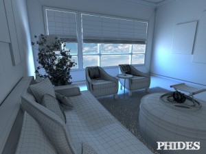 living room 3 3D Модель