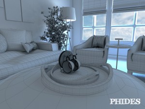 living room 3 3D Модель
