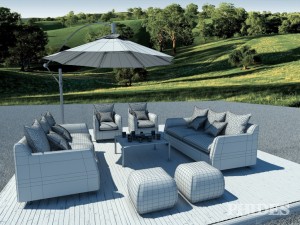 patio 1 3D-Modell
