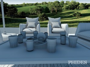patio 1 3D-Modell