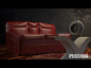 couch scene 1 3D 모델