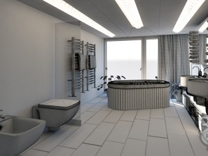 bathroom 2 3D 모델