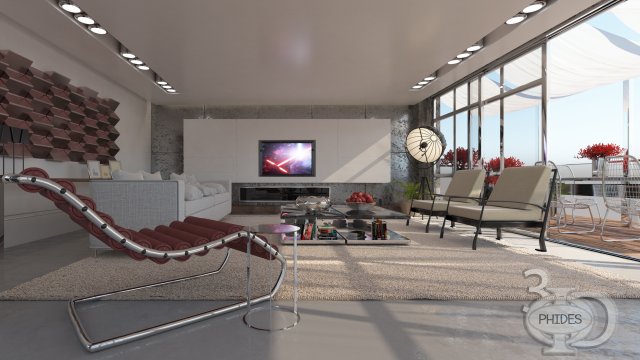 living room 4 Modello 3D .c4d .max .obj .3ds .fbx .stl .blend 