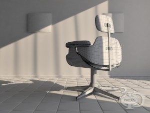 armchair 2 3D Model