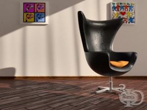 armchair 3 3D Model