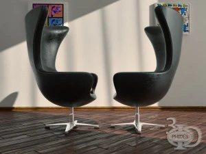 armchair 3 3D Model