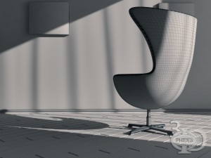armchair 3 Modelo 3D