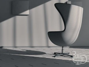 armchair 3 3D Model