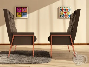 armchair 4 3D Model