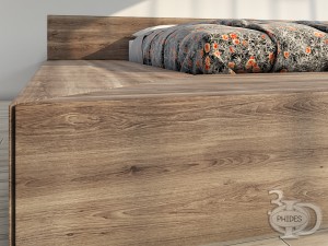 bed 1 3D Model