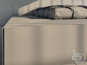 bed 1 3D Model