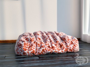 pouf 1 3D Model