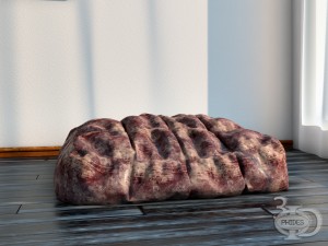 pouf 1 3D Model