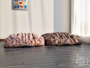 pouf 1 3D Model