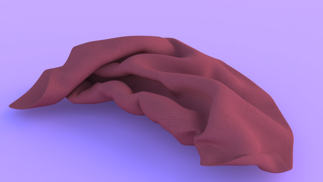 hand towel Model 3D .c4d .max .obj .3ds .fbx .stl .blend 