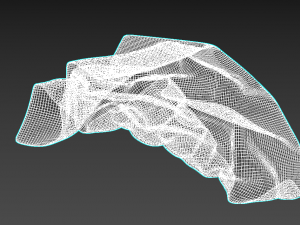 hand towel Model 3D