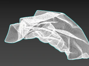 hand towel 3D Model