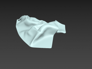 hand towel Model 3D