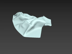 hand towel 3D Model
