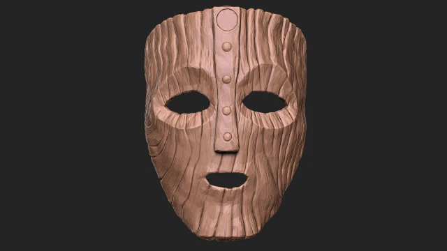 The Mask 3D Print Model .c4d .max .obj .3ds .fbx .stl .blend 