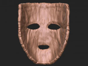 The Mask 3D Print Model