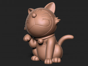 Doraemon the cat 3D 프린트 모델