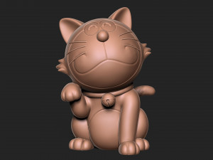 Doraemon the cat 3D Baskı Modeli