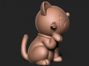 Doraemon the cat 3D Print Model
