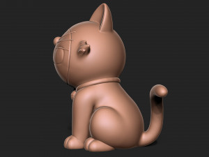Doraemon the cat 3D Baskı Modeli