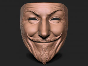 M&aacute;scara de Vingan&ccedil;a Modelo de Impressão 3D