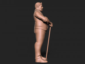 Old Man 3D 프린트 모델