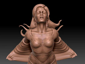 SEXY STRIPPER GIRL 3D Print Model