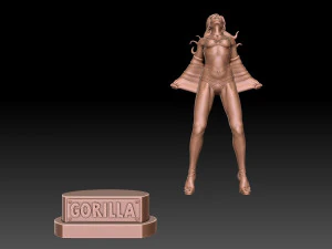 SEXY STRIPPER GIRL 3D Print Model