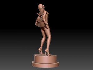 SEXY STRIPPER GIRL 3D Print Model