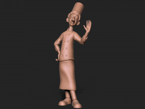 RATATOUILLE CHEF Modelo de impresión 3D