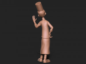RATATOUILLE CHEF Modelo de impresión 3D