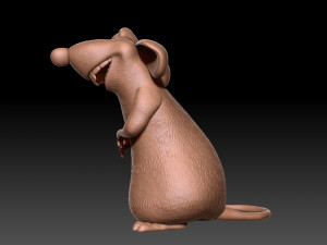 Rat 3D Print Model