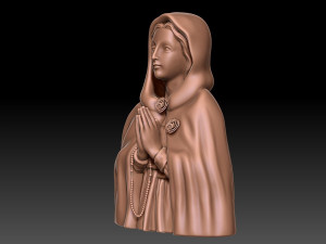 Mother Mary 3D Print Model