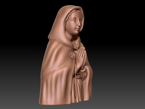 Mother Mary 3D Print Model