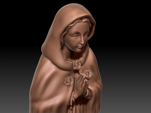 Mother Mary 3D Print Model