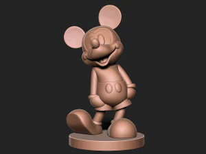 Mickey souris Modèles 3D en vedette