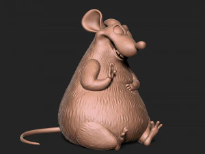 Ratatouille 3D Print Model