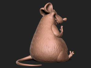 Ratatouille 3D प्रिंट मॉडल