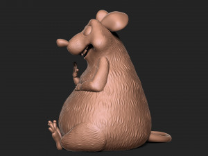 Ratatouille 3D प्रिंट मॉडल