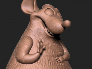 Ratatouille 3D प्रिंट मॉडल