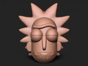 Rick und Morty 3D Druckmodell