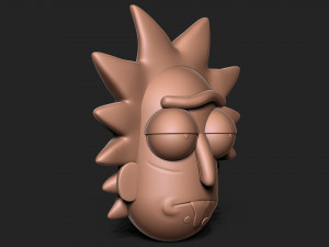 Rick and Morty 3D Print Model